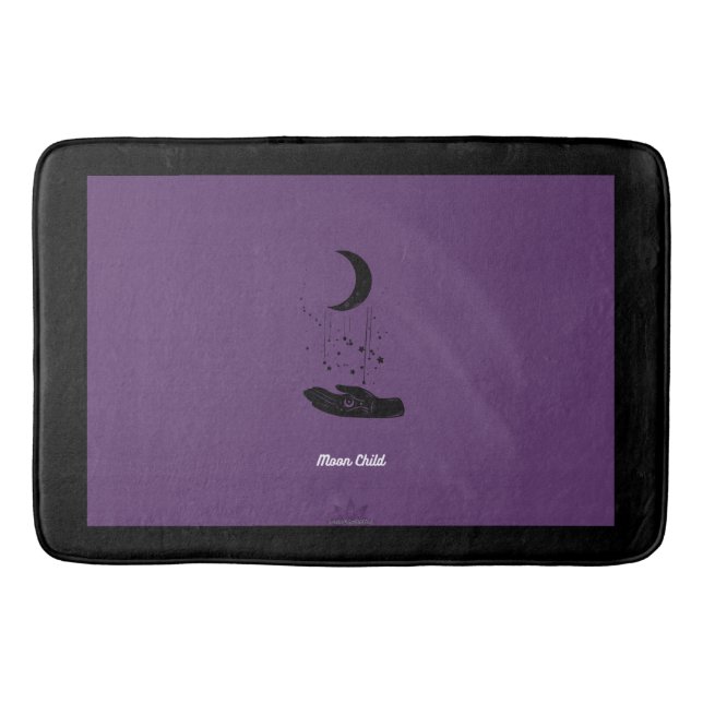 Alfombra de baño Moon Child (Anverso)
