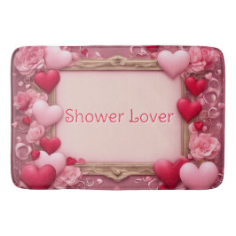 Alfombra de baño para San Valentín para amantes de