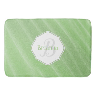 Alfombra de baño personalizada con rizos de arena