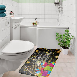Alfombra de baño "Reparto de regalos" - Decoración