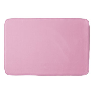 Alfombra de baño rosa