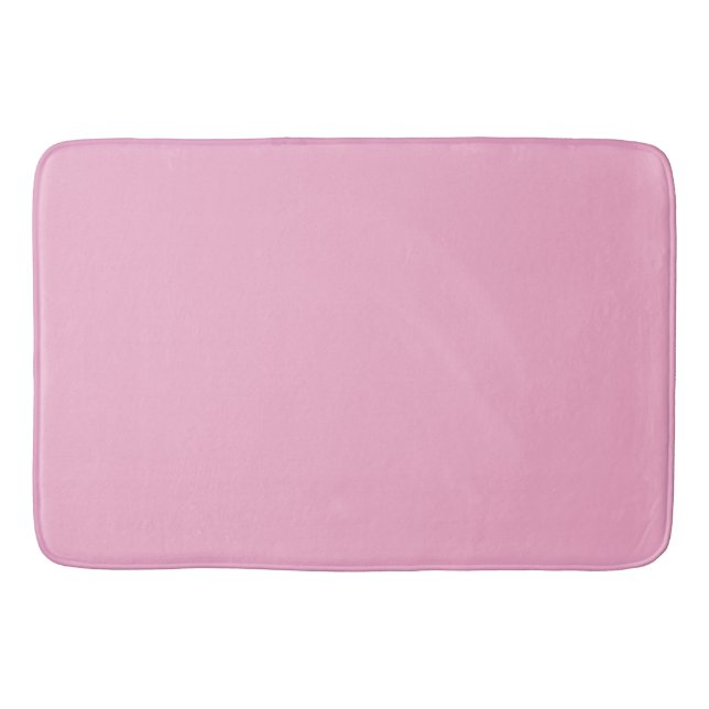 Alfombra de baño rosa (Anverso)
