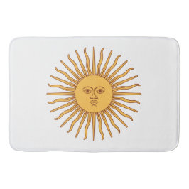 Alfombra de baño Sol de Mayo (Sol Argentino)