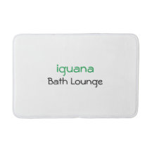 Alfombra de baño Stylish Iguana Bath Lounge
