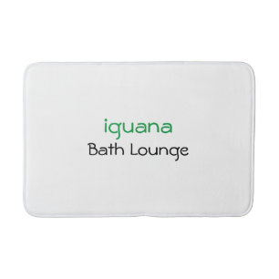 Alfombra de baño Stylish Iguana Bath Lounge