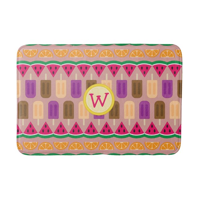 Alfombra de baño Summer Sweets (Anverso)