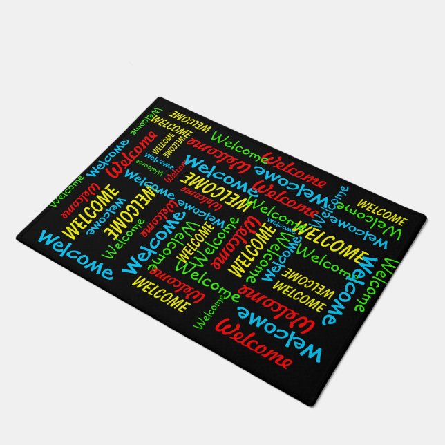Alfombra de bienvenida Colores primarios (Angular)