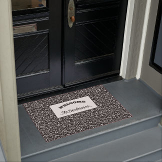 Alfombra de Bienvenida con Cubierta de Cuaderno de