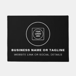 Alfombra de bienvenida con logotipo de empresa mod