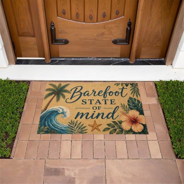 Alfombra de bienvenida costera Estado de ánimo des (Exterior)