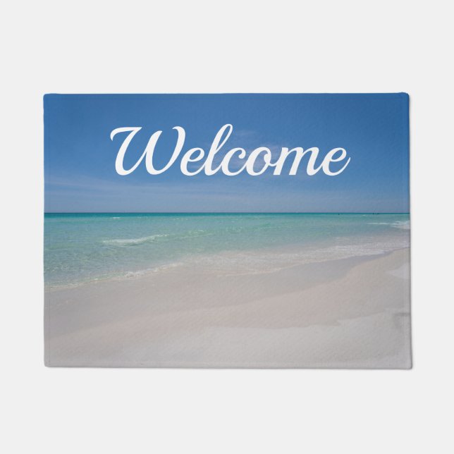 Alfombra de bienvenida de la playa Destin Florida (Anverso)