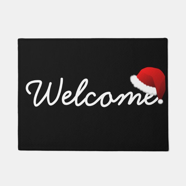 Alfombra de bienvenida de Navidad (Anverso)