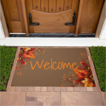 Alfombra de Bienvenida de Otoño 