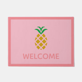 Alfombra de bienvenida de piña
