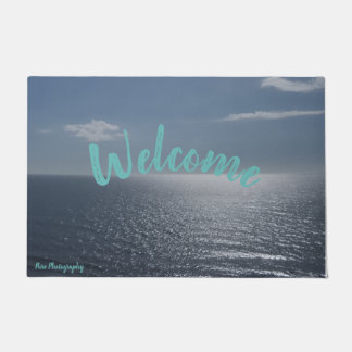 Alfombra de bienvenida del océano
