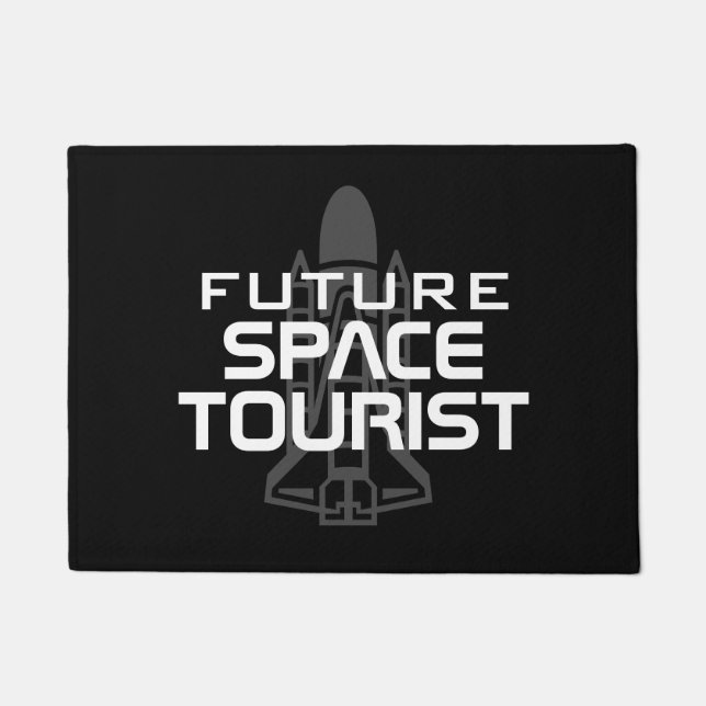 Alfombra de bienvenida divertida para futuro turis (Anverso)