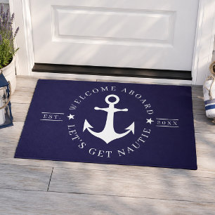 Alfombra de bienvenida divertida y personalizada c