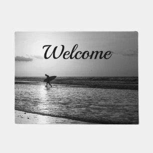 Alfombra de bienvenida Gris claro de Surfista matu