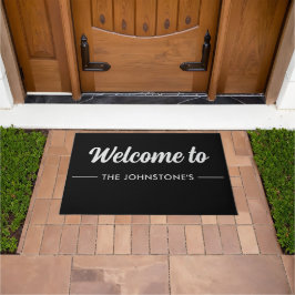 Alfombra de bienvenida impresa personalizada con n