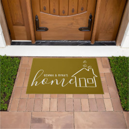Alfombra de bienvenida impresa personalizada con t