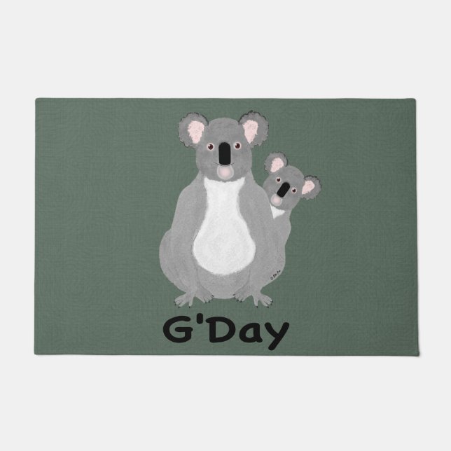 Alfombra de Bienvenida Koala (Anverso)