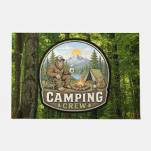 Alfombra de bienvenida para equipo de camping