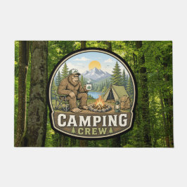 Alfombra de bienvenida para equipo de camping