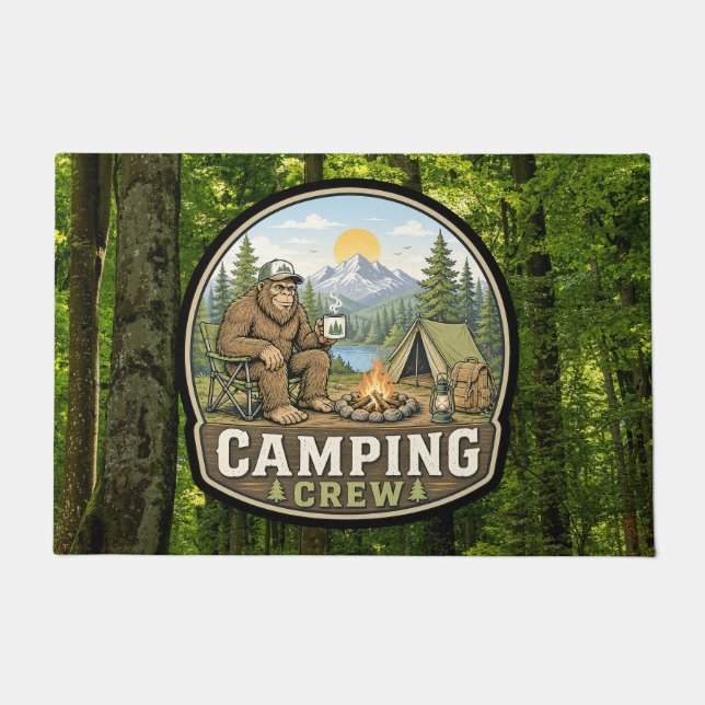 Alfombra de bienvenida para equipo de camping (Anverso)