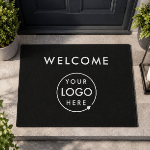 Alfombra de bienvenida para negocios Logotipo de