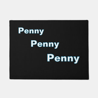 Alfombra de bienvenida ''Penny, Penny, Penny''