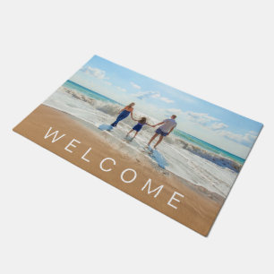 Alfombra de bienvenida personalizada con tu foto