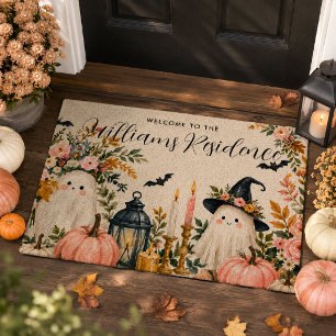 Alfombra de bienvenida personalizada de octubre pa