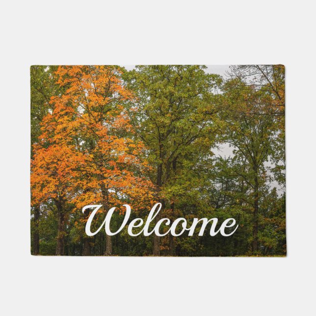 Alfombra de bienvenida que destaca (Anverso)