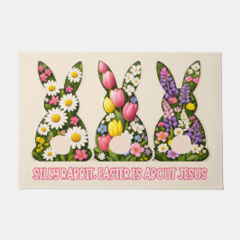 Alfombra de bienvenida Silly Rabbit