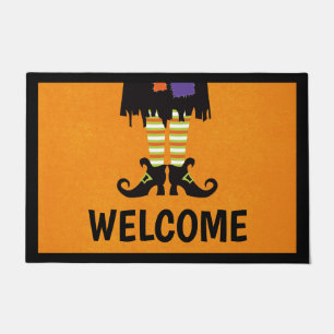 Alfombra de bruja de Halloween