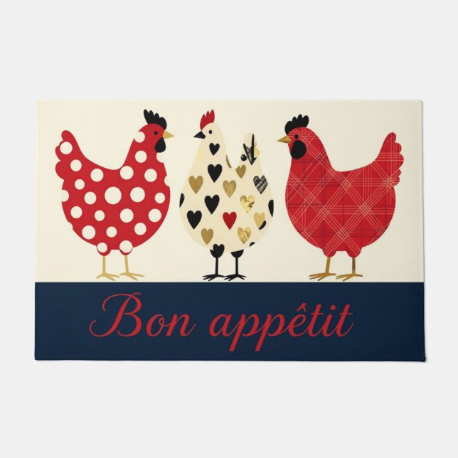 Alfombra de cocina Bon Appetit (Anverso)