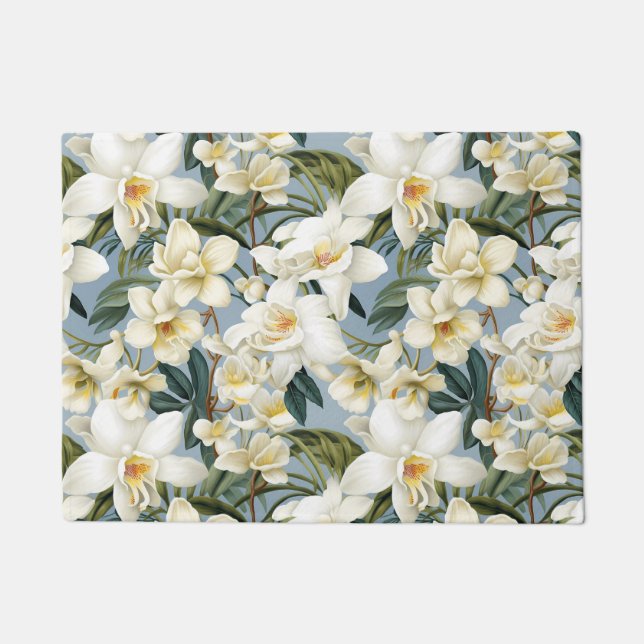 Alfombra de Cocina Elegantes Orquídeas (Anverso)