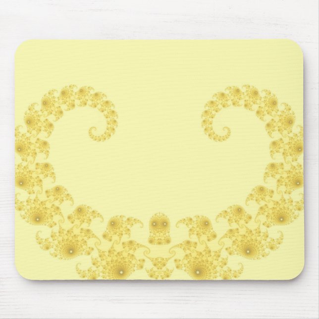 Alfombra de corazón de oro amarillo (Frente)