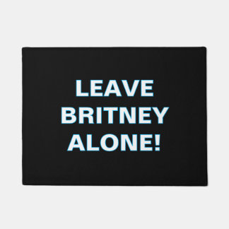 Alfombra de ''Dejad a Britney en paz''
