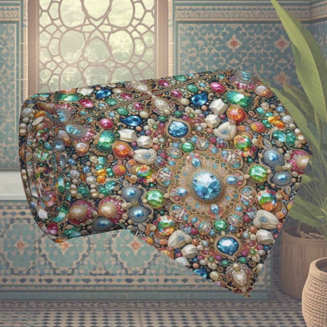 Alfombra de diseñador indio de lujo | Corbata de c (Subido por el creador)