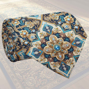 Alfombra de diseñador persa de lujo Corbata de s