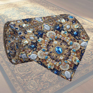 Alfombra de diseñador persa de lujo Corbata de s