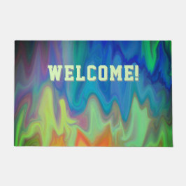 Alfombra de Entrada Colores Ardientes