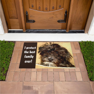 Alfombra de entrada para perro Schnoodle