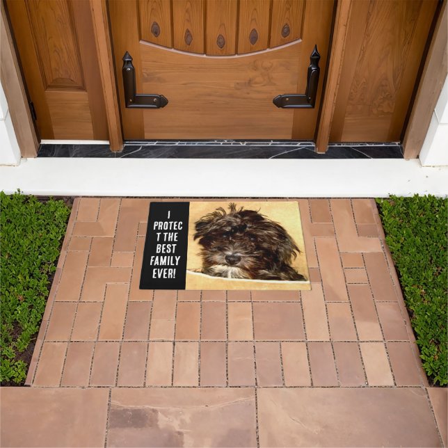 Alfombra de entrada para perro Schnoodle (Exterior)