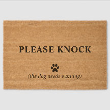 Alfombra de Entrada Perro Divertido - Por Favor Ll