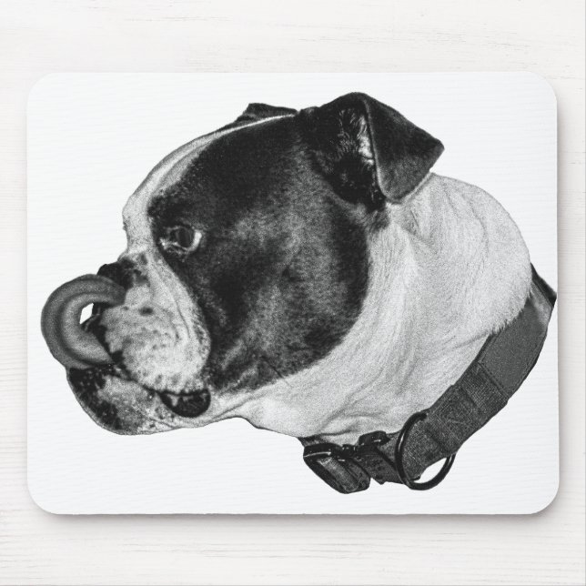 Alfombra de escritorio Bulldog Calm (Frente)