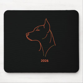 Alfombra de escritorio con arte de línea minimalis