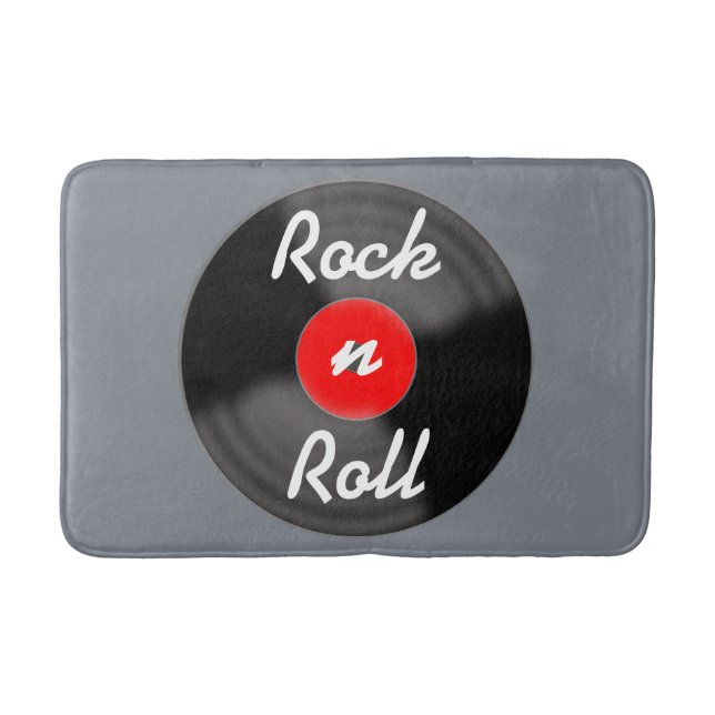 Alfombra de estera de bata de registro retro (Anverso)