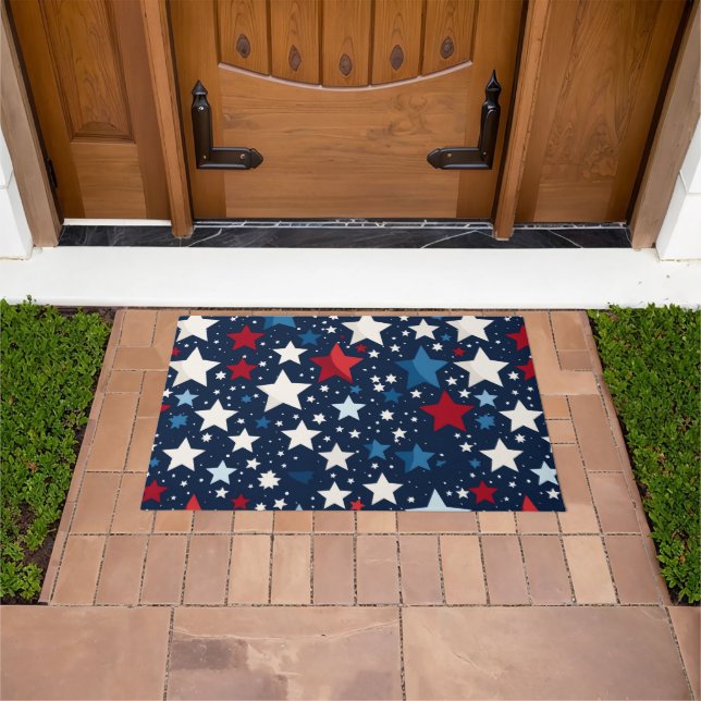 Alfombra de estrellas patrióticas (Exterior)